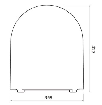 CERSANIT - WC KOMBI CREA CLEANON 010/020 OVAL, NÁDRŽKA 010 3/5, SEDADLO DUR SLIM WO LW ONE K114-023-B-SET