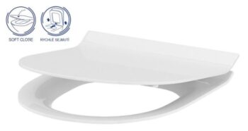 CERSANIT - WC KOMBI CREA CLEANON 010/020 OVAL, NÁDRŽKA 010 3/5, SEDADLO DUR SLIM WO LW ONE K114-023-B-SET