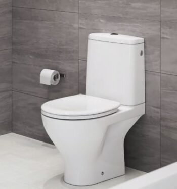 CERSANIT - WC KOMBI MODUO 43 cm 672 010 3/5 CLEAN ON, SEDADLO DUROPLAST-SOFT CLOSE K116-030