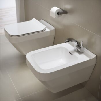 CERSANIT - WC SEDADLO CREA ŠTVOREC DUROPLAST ANTIB. SoftClose / JEDNO TLAČIDLO K98-0178