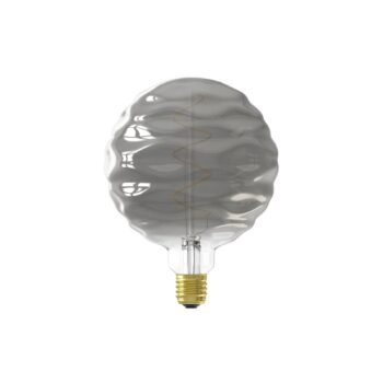 Calex Bilbao LED žiarovka E27 4W dim 1 800 K titán