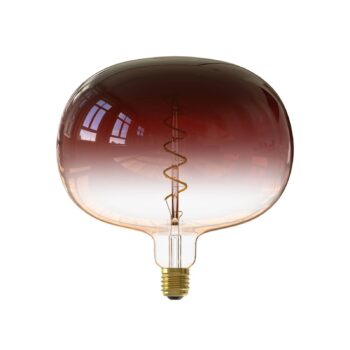 Calex Boden LED globe E27 5W filament gaštanová
