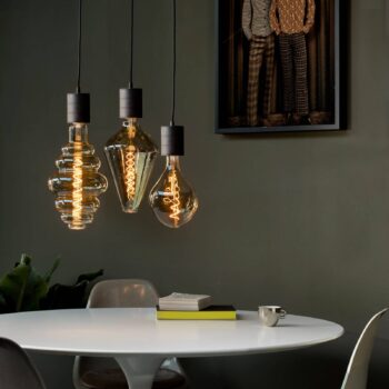 Calex Organic Evo LED lampa E27 6W dim gold
