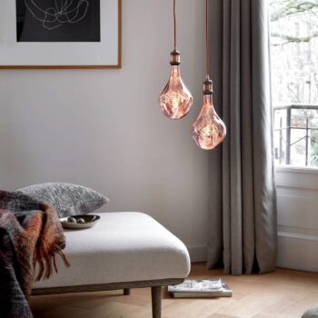 Calex Organic Evo LED lampa E27 6W dim rosé