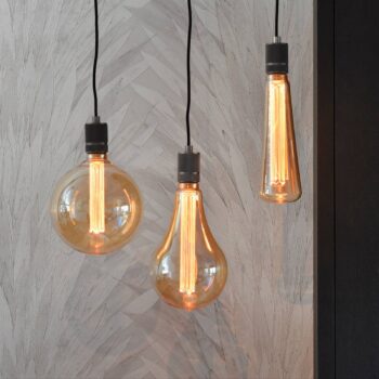 Calex Royal Osby LED E27 3,5W 1 800K stmieva zlatá