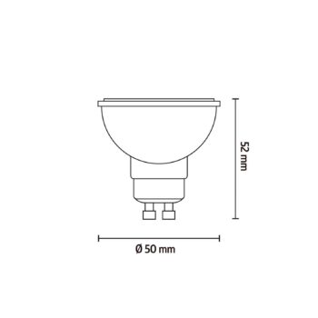 Calex Smart LED reflektor GU10 4,9 W CCT RGB