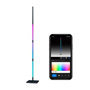 Calex Smart LED stojacia lampa, skladacia WLAN CCT RGB