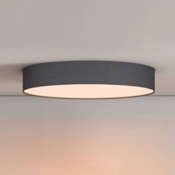 Calex Smart LED stropné svetlo Fabric, Ø 30 cm, RGBW, stmievateľné