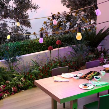 Calex Smart Outdoor Partystring rozprávkové svetlá, RGBW