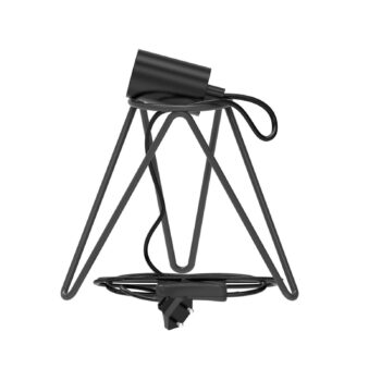 Calex Tripod stolová lampa, čierna