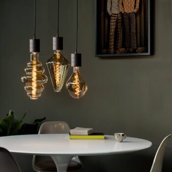 Calex Vienna LED žiarovka E27 6W dim 2 200 K zlatá