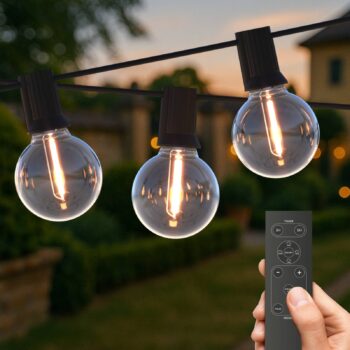 Calex solárna LED reťaz Vista, dĺžka 20 metrov, IP44