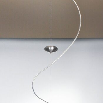 Casablanca Aih závesná lampa 28 cm biela lesklá