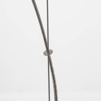 Casablanca Aih – závesná lampa 28 cm biela matná