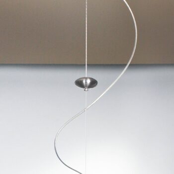 Casablanca Aih – závesná lampa 38 cm biela matná