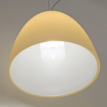 Casablanca Bell – závesná lampa piesok 30 cm 2-pl