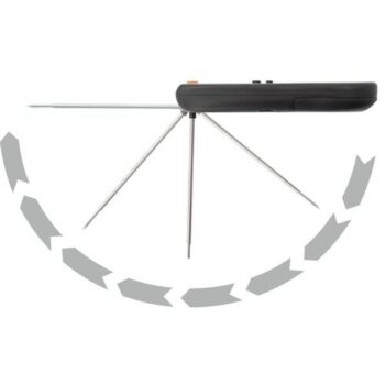 Cattara Grilovací skládací teplomer, 17 cm