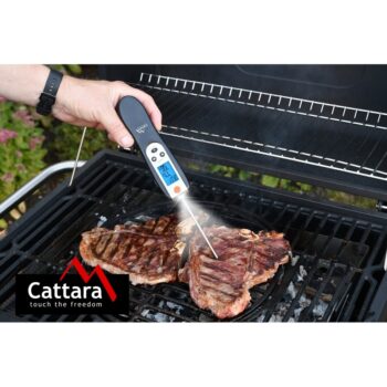 Cattara Grilovací skládací teplomer, 17 cm