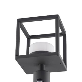 Cestné svetlo Lucande Timio, 85 cm, detektor pohybu, GX53, IP44