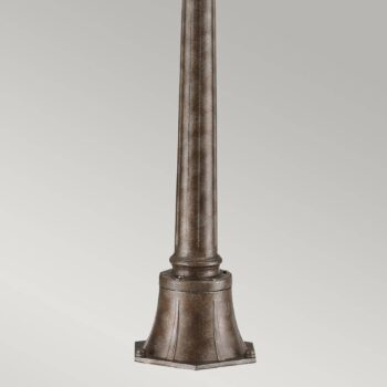 Cestné svetlo Tournai, výška 110 cm, hliník, sklo