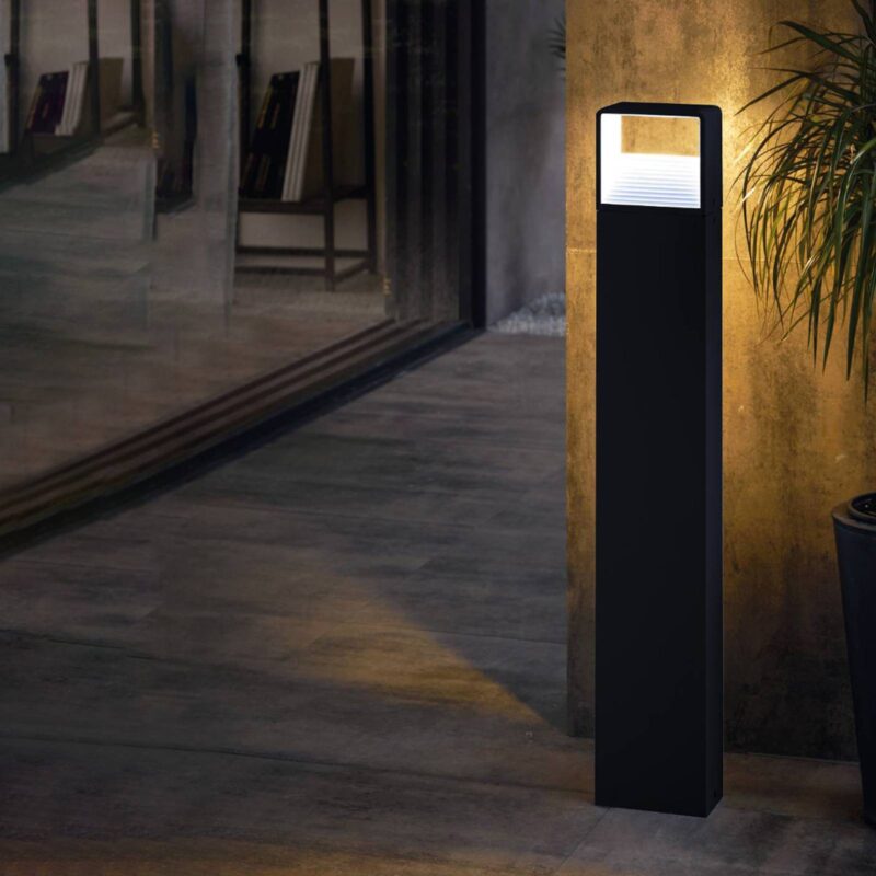 Chodníkové LED svetlo Doninni 1, antracit, 80 cm Chodníkové LED svetlo Doninni 1, antracit, 80 cm