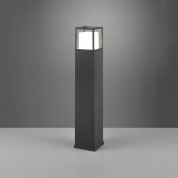 Chodníkové LED svetlo Witham, výška 80 cm, antracitová, CCT, IP54