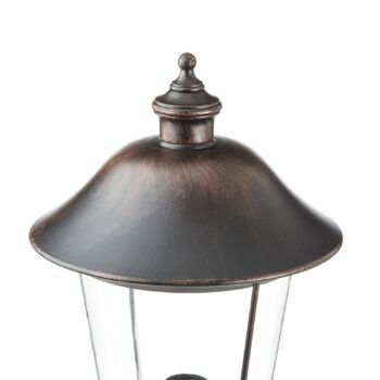 Chodníkové svietidlo Mariella, nostalgický šarm