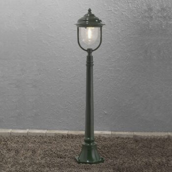 Chodníkové svietidlo Parma, zelené