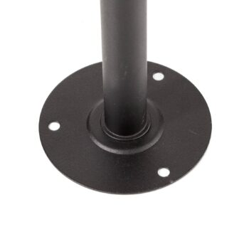 Chodníkové svietidlo Vejers, čierne