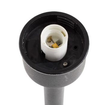 Chodníkové svietidlo Vejers, čierne