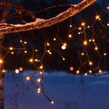 Chrissline Extra svetelná clona 100 LED 2 300K