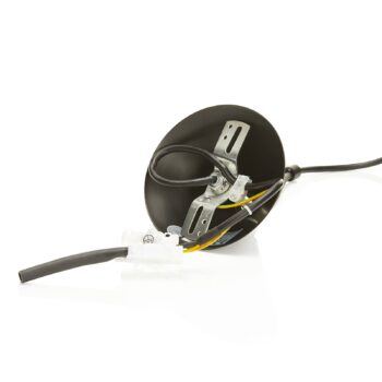 Čierna závesná lampa Norma