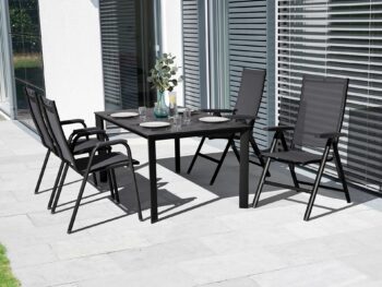 Cirrus Silver-Line polohovacie kreslo antracit