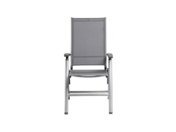 Cirrus Silver-Line polohovacie kreslo sivé