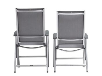 Cirrus Silver-Line polohovacie kreslo sivé