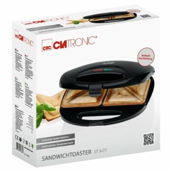 Clatronic ST 3477 sendvičovač, čierna