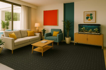 Condor Carpets, AKCIA: 70x200 cm Koberec metráž Udinese antracitový - neúčtujeme odrezky z role - obšitý zo všetkých strán, šíře, čierna, filc, chodba / predsieň