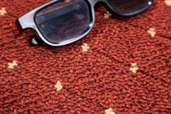 Condor Carpets, AKCIA: 80x150 cm Kusový koberec Udinese terra - neúčtujeme odrezky z role - obšitý zo všetkých strán, šíře, oranžová, filc, chodba / predsieň