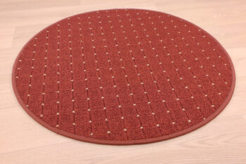 Condor Carpets, AKCIA: 80x80 (průměr) kruh cm Kusový koberec Udinese terra kruh, oranžová, chodba / predsieň