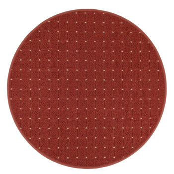 Condor Carpets, AKCIA: 80x80 (průměr) kruh cm Kusový koberec Udinese terra kruh, oranžová, chodba / predsieň