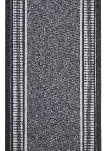 Condor Carpets, Behúň na mieru Promenade 8727 antra, šíre 100 cm, šedá, chodba / predsieň