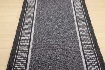 Condor Carpets, Behúň na mieru Promenade 8727 antra, šíre 120 cm, šedá, chodba / predsieň