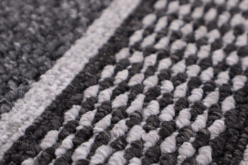 Condor Carpets, Behúň na mieru Promenade 8727 antra, šíre 120 cm, šedá, chodba / predsieň