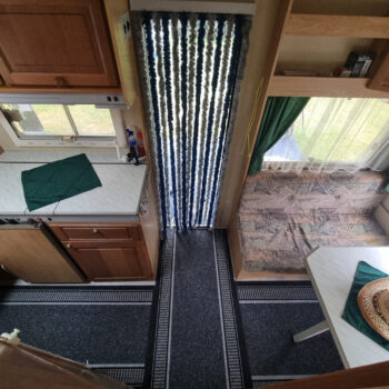 Condor Carpets, Behúň na mieru Promenade 8727 antra, šíre 120 cm, šedá, chodba / predsieň