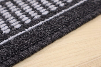 Condor Carpets, Behúň na mieru Promenade 8727 antra, šíre 120 cm, šedá, chodba / predsieň