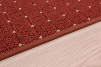 Condor Carpets, Behúň na mieru Udinese terra, šíre 200 cm, oranžová, chodba / predsieň