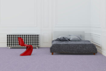 Condor Carpets, Metrážny koberec Carousel 113, na mieru, šíře 4m, fialová, filc, detská izba