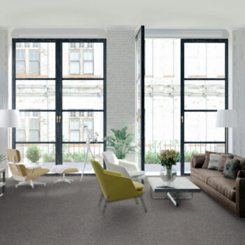 Condor Carpets, Metrážny koberec Classica 57, záťažový, na mieru, šíře 4m,5m, šedá, ab (mriežka), chodba / predsieň