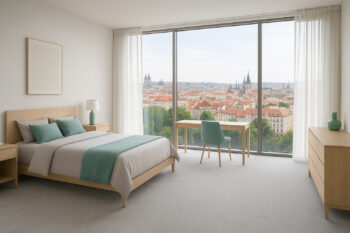 Condor Carpets, Metrážny koberec Serena 6631, na mieru, šíře 5m, šedá, filc, obývacia izba