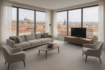 Condor Carpets, Metrážny koberec Serena 6631, na mieru, šíře 5m, šedá, filc, obývacia izba